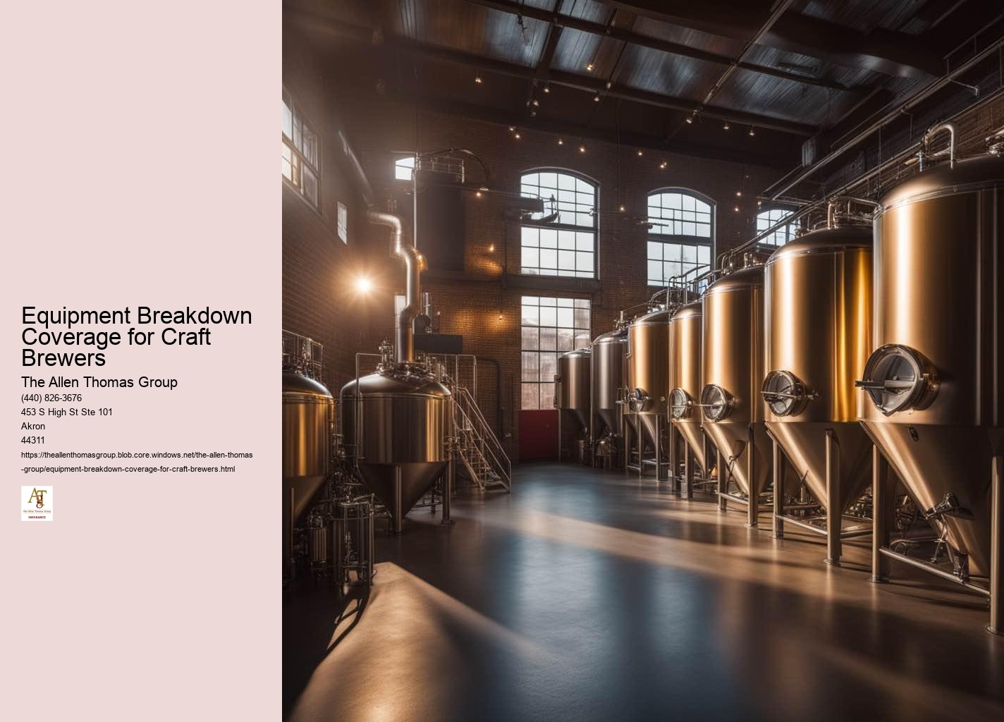 Equipment Breakdown Coverage for Craft Brewers